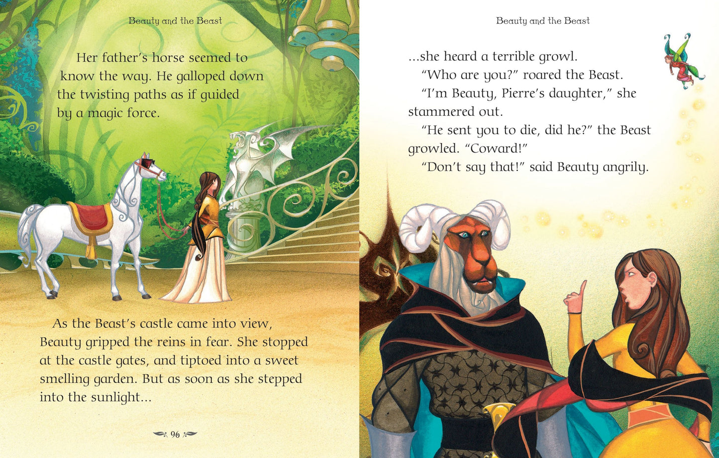 Carte copii - Illustrated Fairy Tales, Usborne