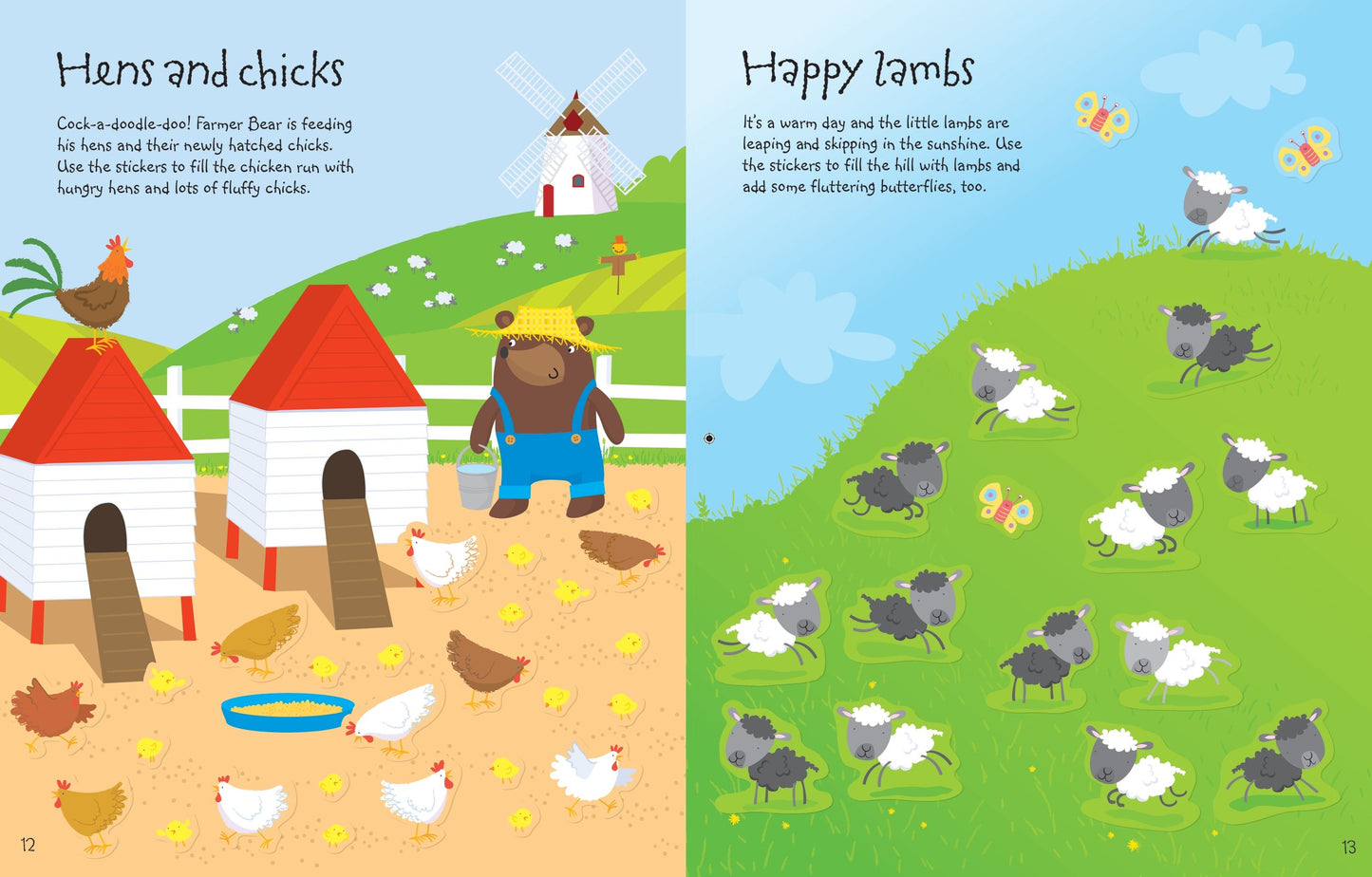 Carte stickere - Easter Sticker Book, Usborne