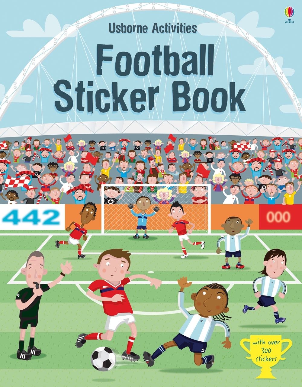Carte stickere - Football Sticker Book, Usborne