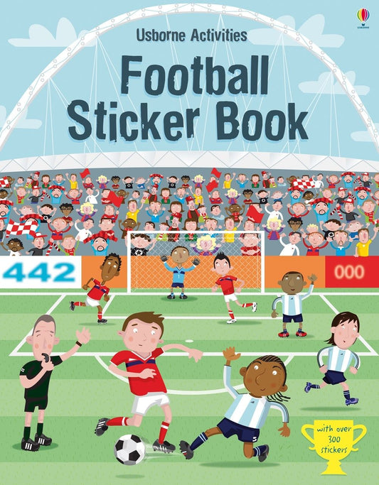 Carte stickere - Football Sticker Book, Usborne