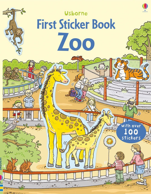 Carte stickere - First Sticker The Zoo, Usborne