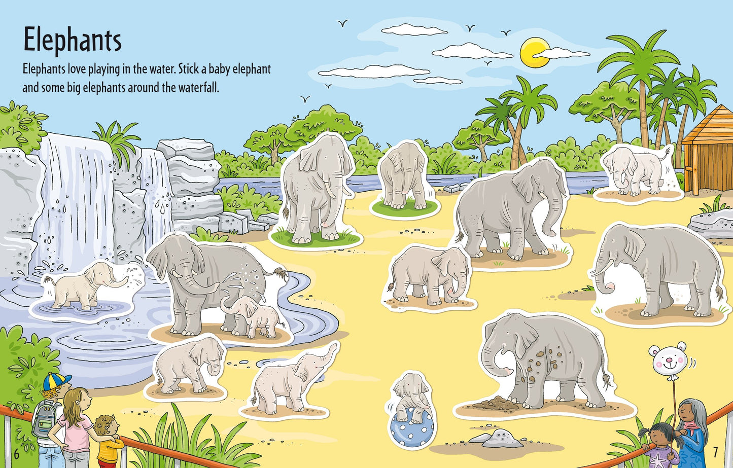Carte stickere - First Sticker The Zoo, Usborne