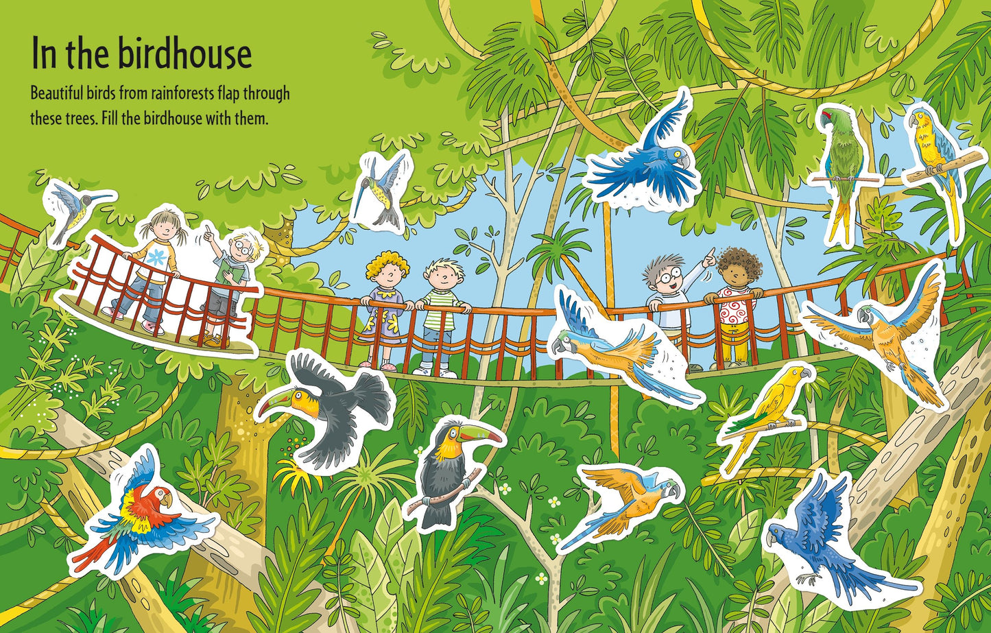 Carte stickere - First Sticker The Zoo, Usborne