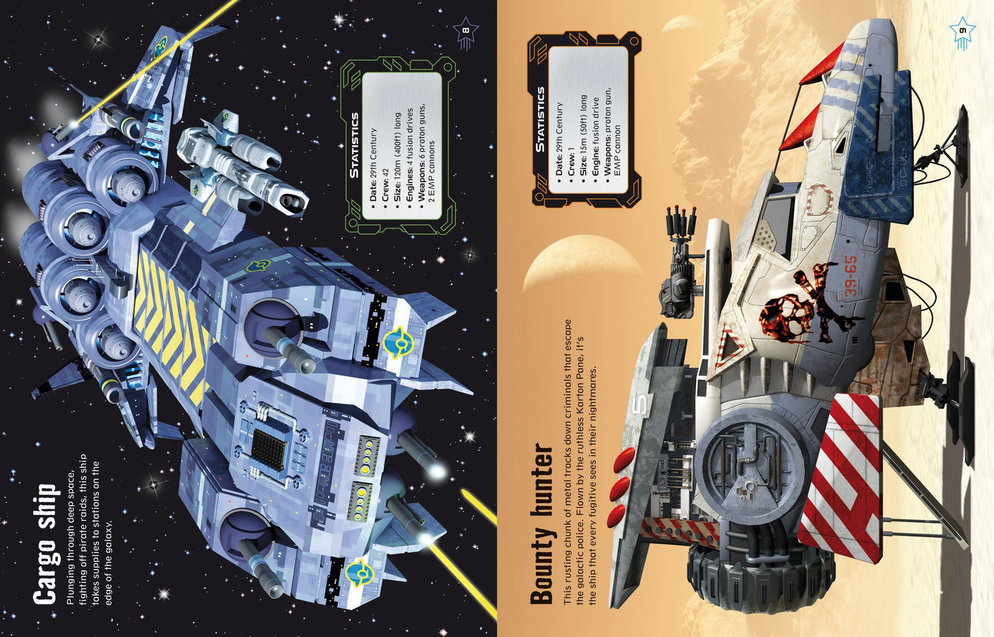 Carte stickere - Build Your Own Spaceships Sticker Book, Usborne