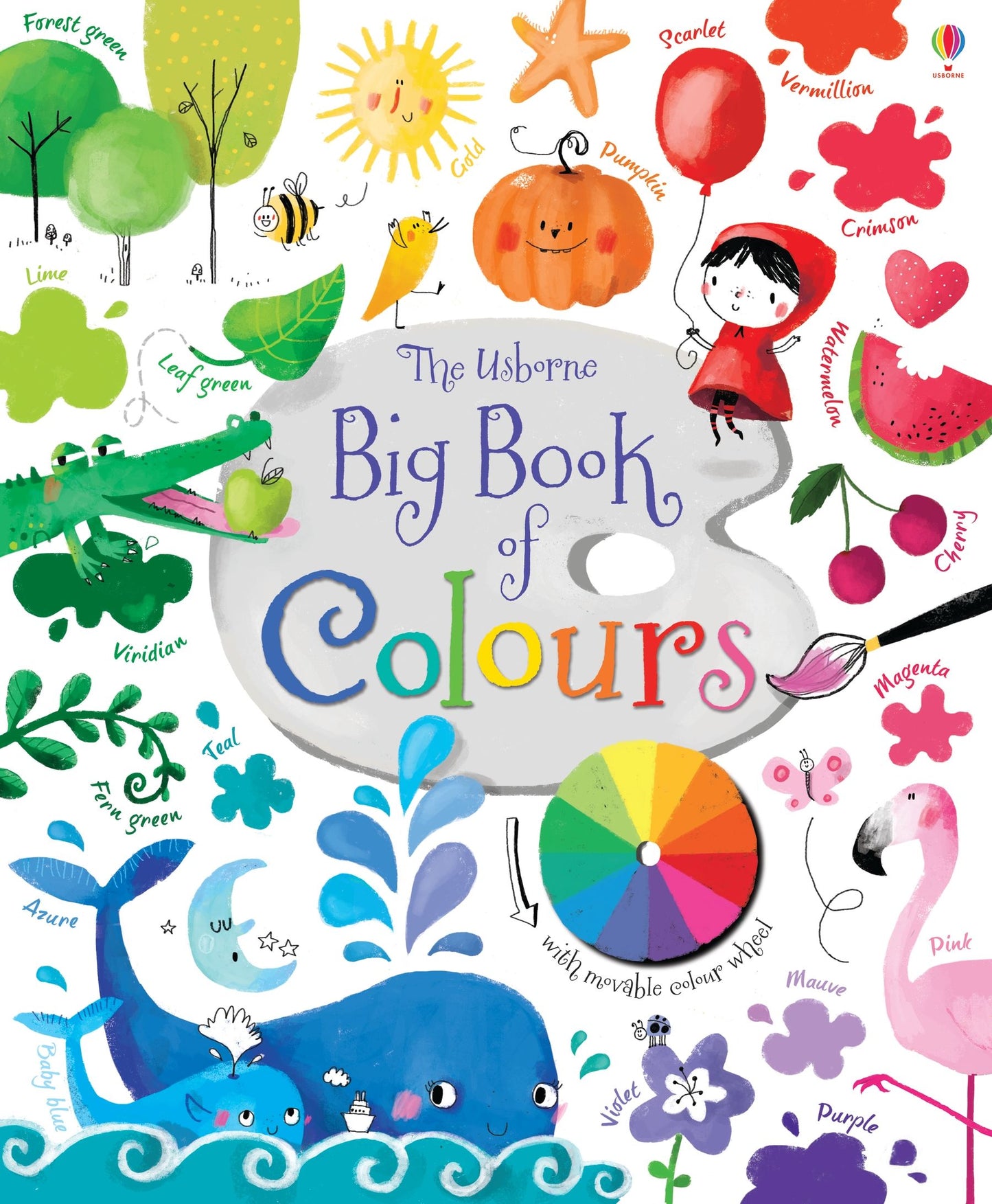 Carte copii - Big Book Of Colours, Usborne