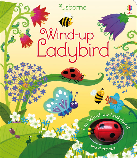 Set carte si jucărie - Wind-up Ladybird, Usborne