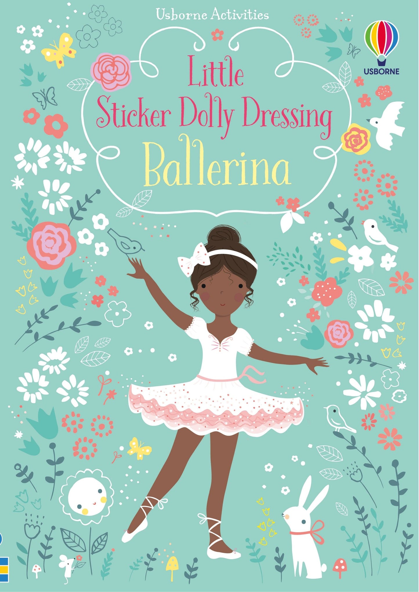 Carte stickere - Little Sticker Dolly Dressing  Ballerina, Usborne