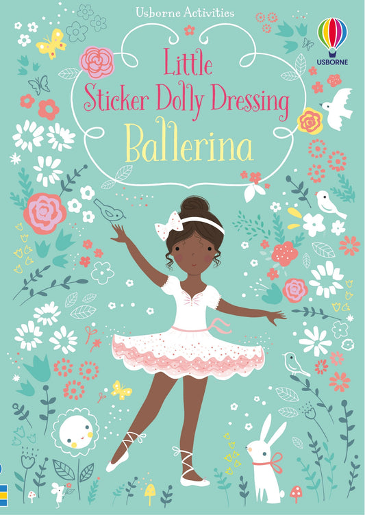 Carte stickere - Little Sticker Dolly Dressing  Ballerina, Usborne