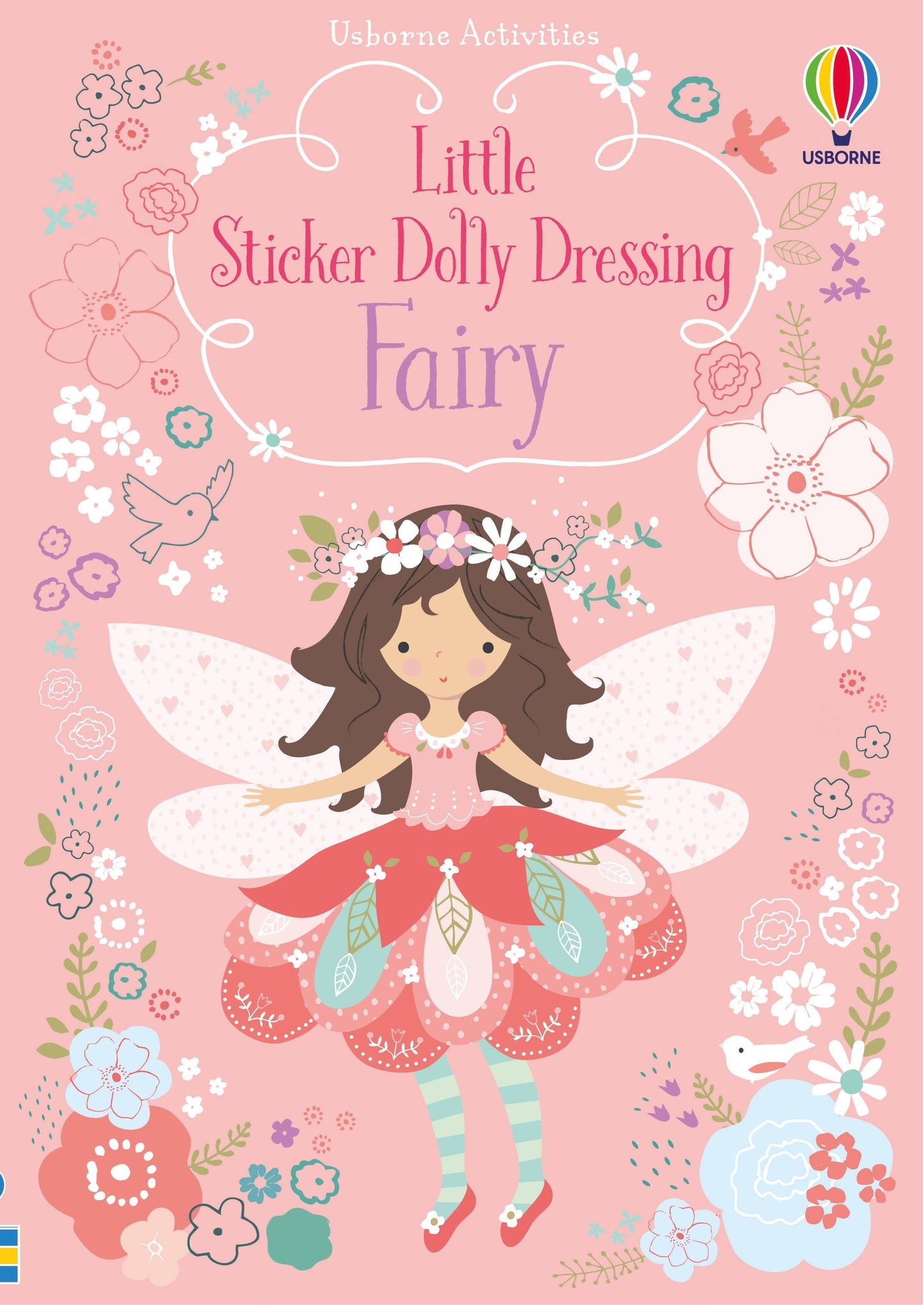 Carte cu stickere - Little Sticker Dolly Dressing Fairy, Usborne