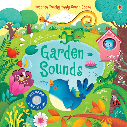 Carte sunete - Garden Sounds, Usborne