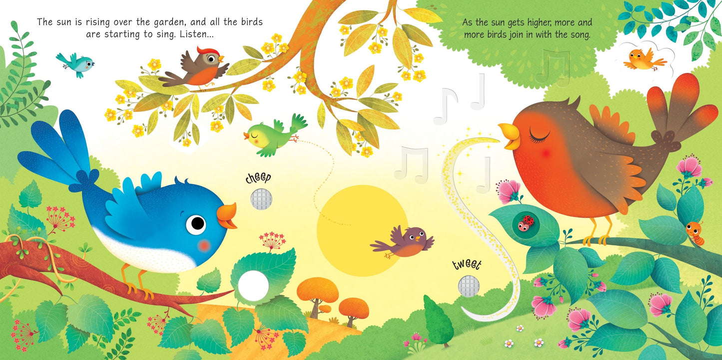 Carte sunete - Garden Sounds, Usborne