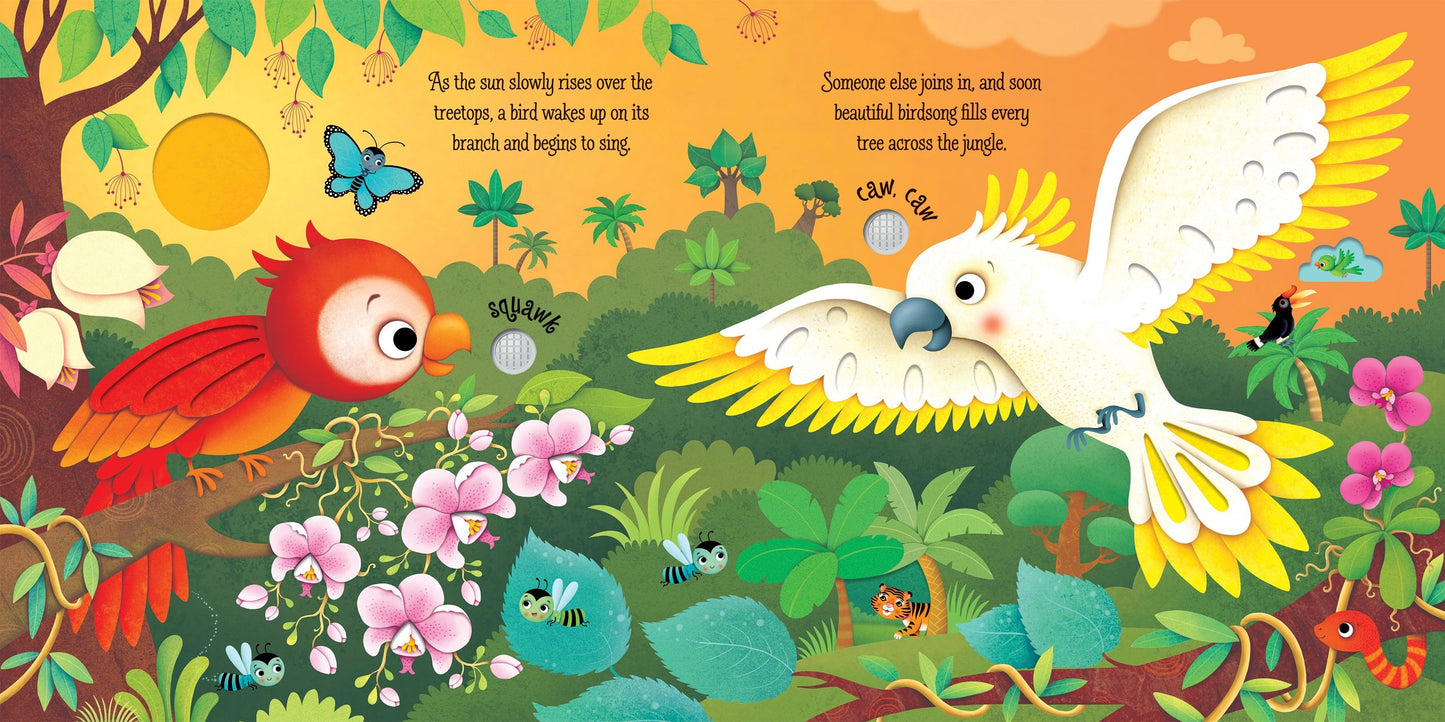 Carte sunete - Jungle Sounds, Usborne