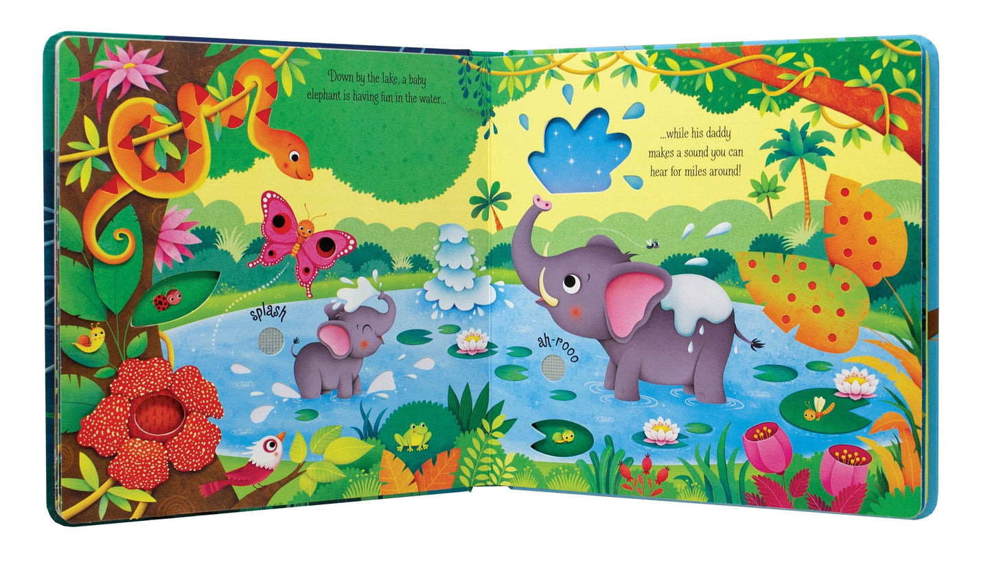Carte sunete - Jungle Sounds, Usborne