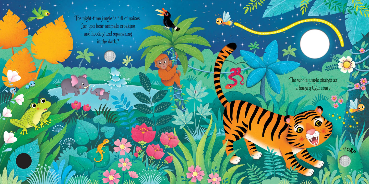 Carte sunete - Jungle Sounds, Usborne