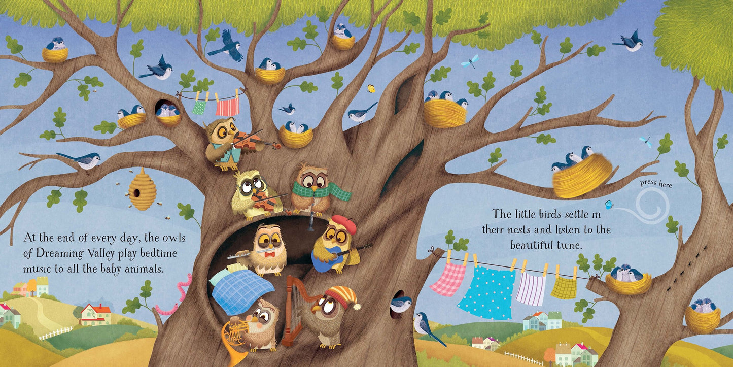 Carte muzical? - Baby's Bedtime Music Book, Usborne
