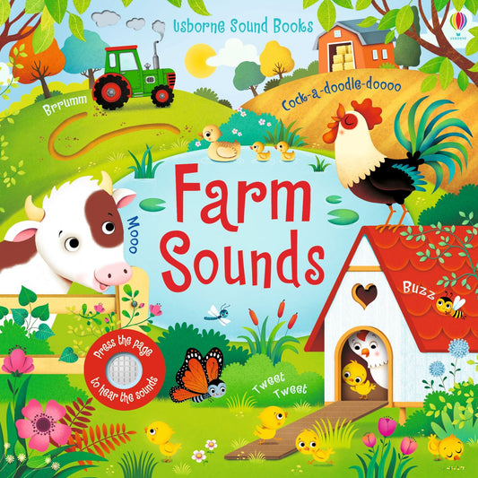 Carte sunete - Farm Sounds, Usborne