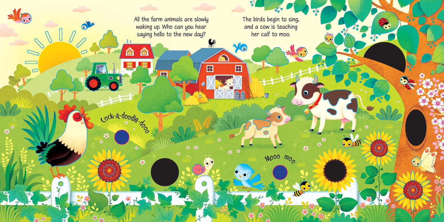 Carte sunete - Farm Sounds, Usborne