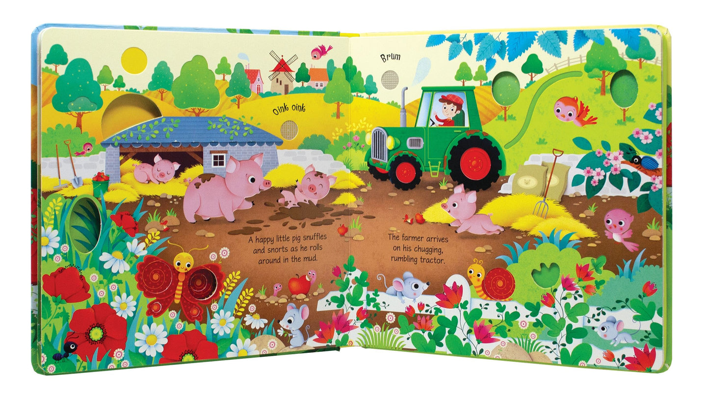 Carte sunete - Farm Sounds, Usborne