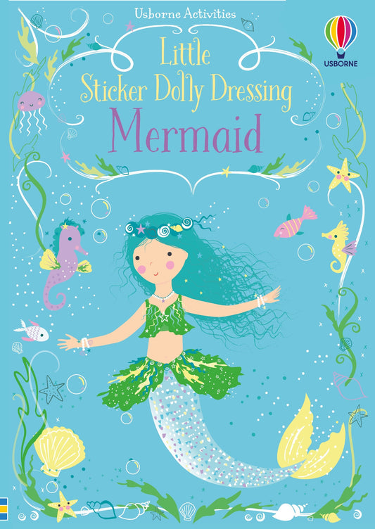 Carte stickere - Little Sticker Dolly Dressing Mermaid, Usborne