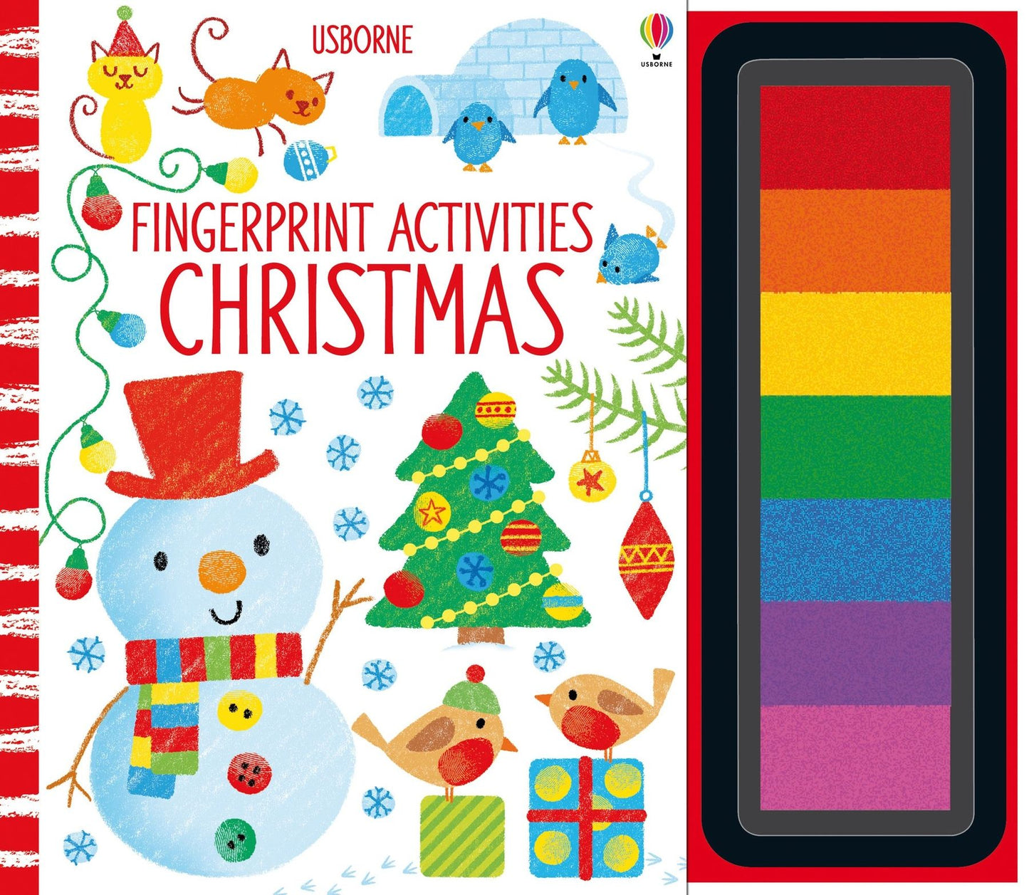 Carte copii - Fingerprint Activities Christmas, Usborne