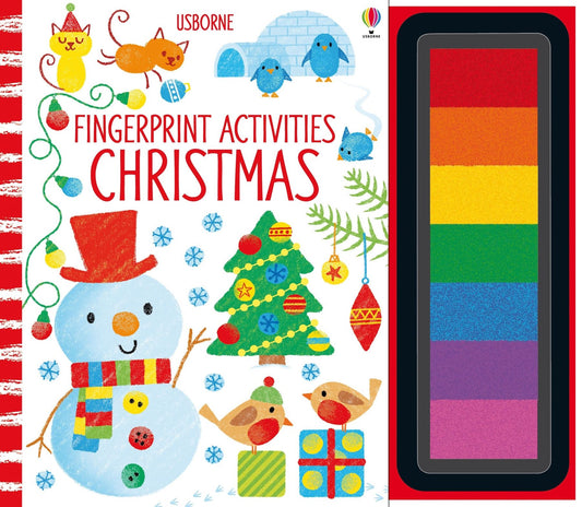 Carte copii - Fingerprint Activities Christmas, Usborne