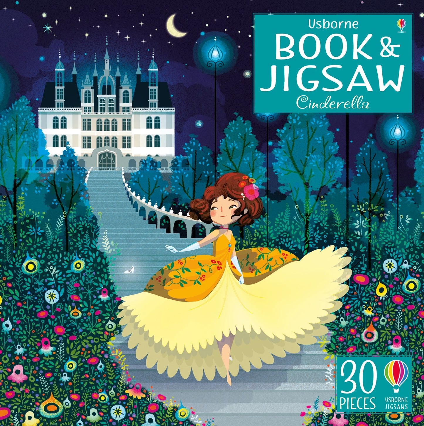 Set puzzle si carte - Usborne Book and Jigsaw Cinderella, Usborne