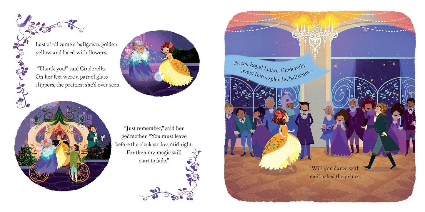 Set puzzle si carte - Usborne Book and Jigsaw Cinderella, Usborne