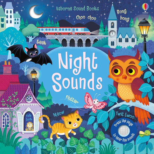 Carte cu sunete - Night Sounds, Usborne