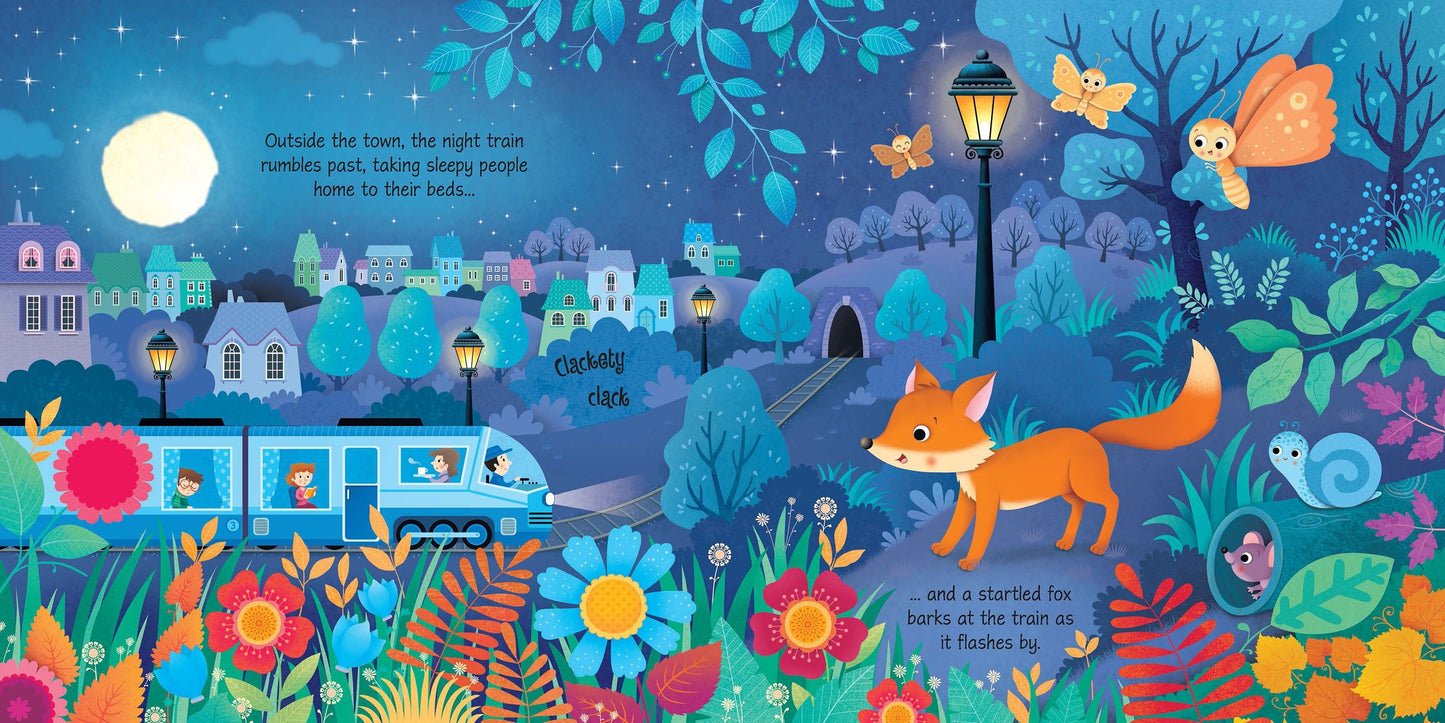 Carte cu sunete - Night Sounds, Usborne