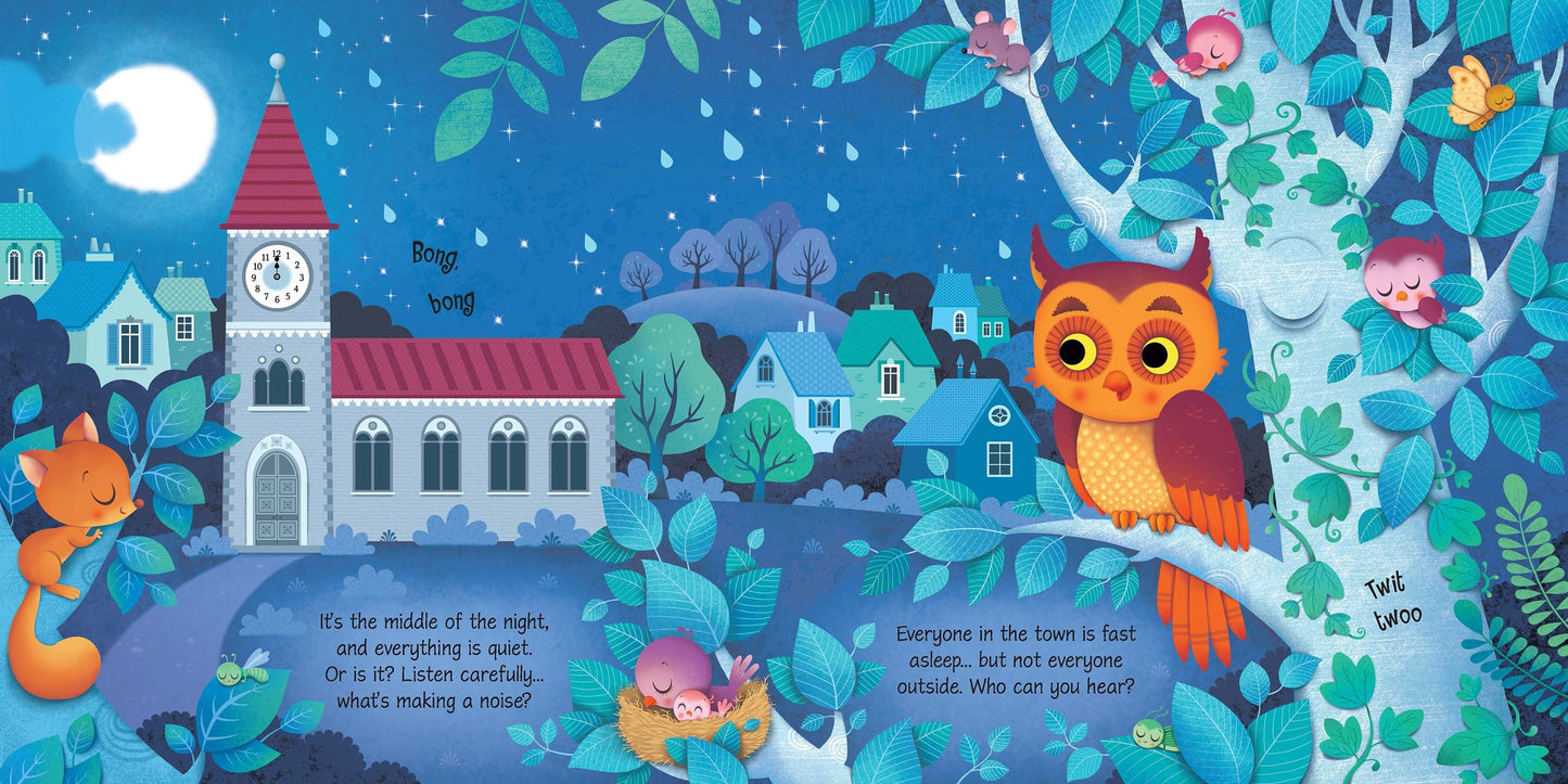 Carte cu sunete - Night Sounds, Usborne