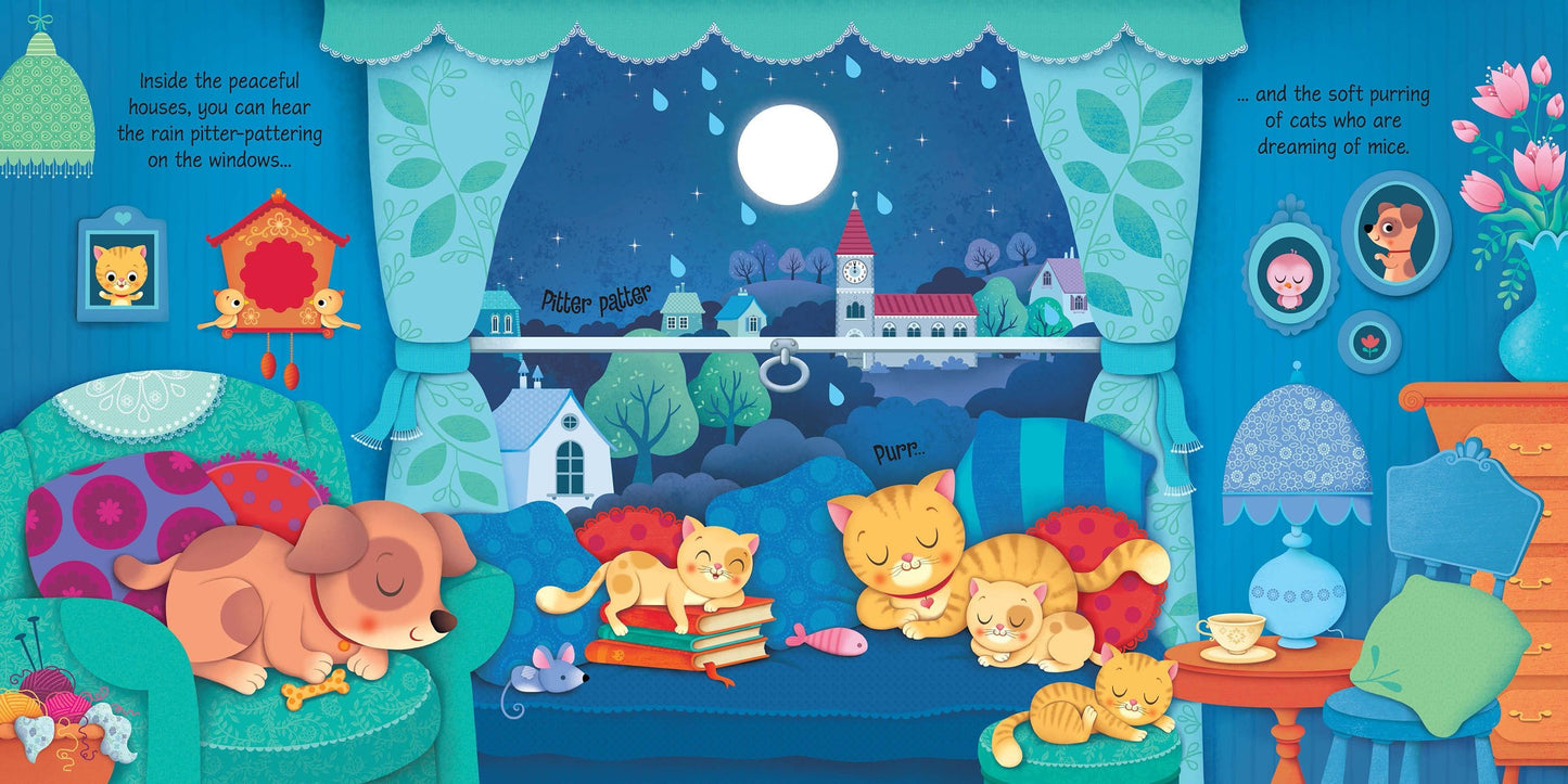 Carte cu sunete - Night Sounds, Usborne