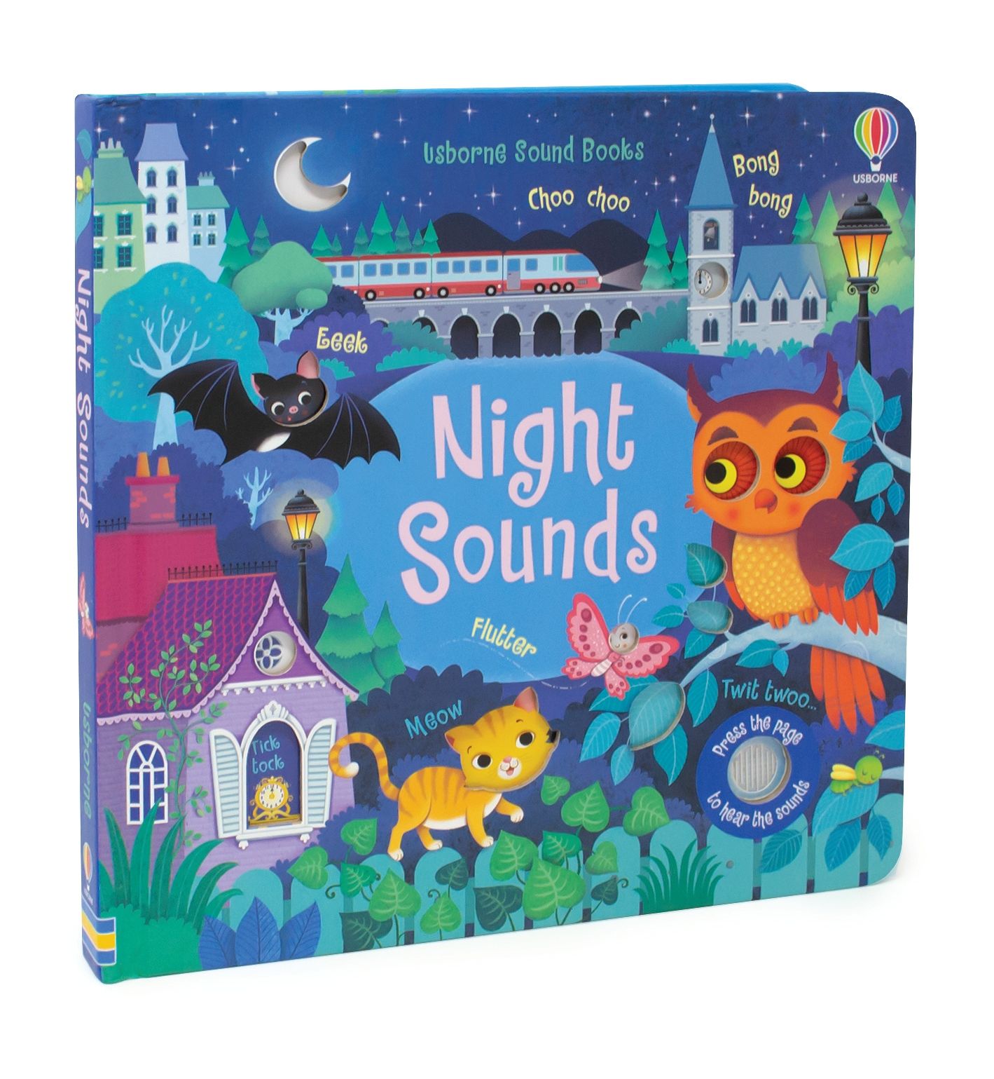 Carte cu sunete - Night Sounds, Usborne