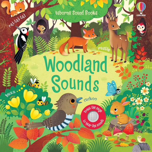 Carte cu sunete - Woodland Sounds, Usborne