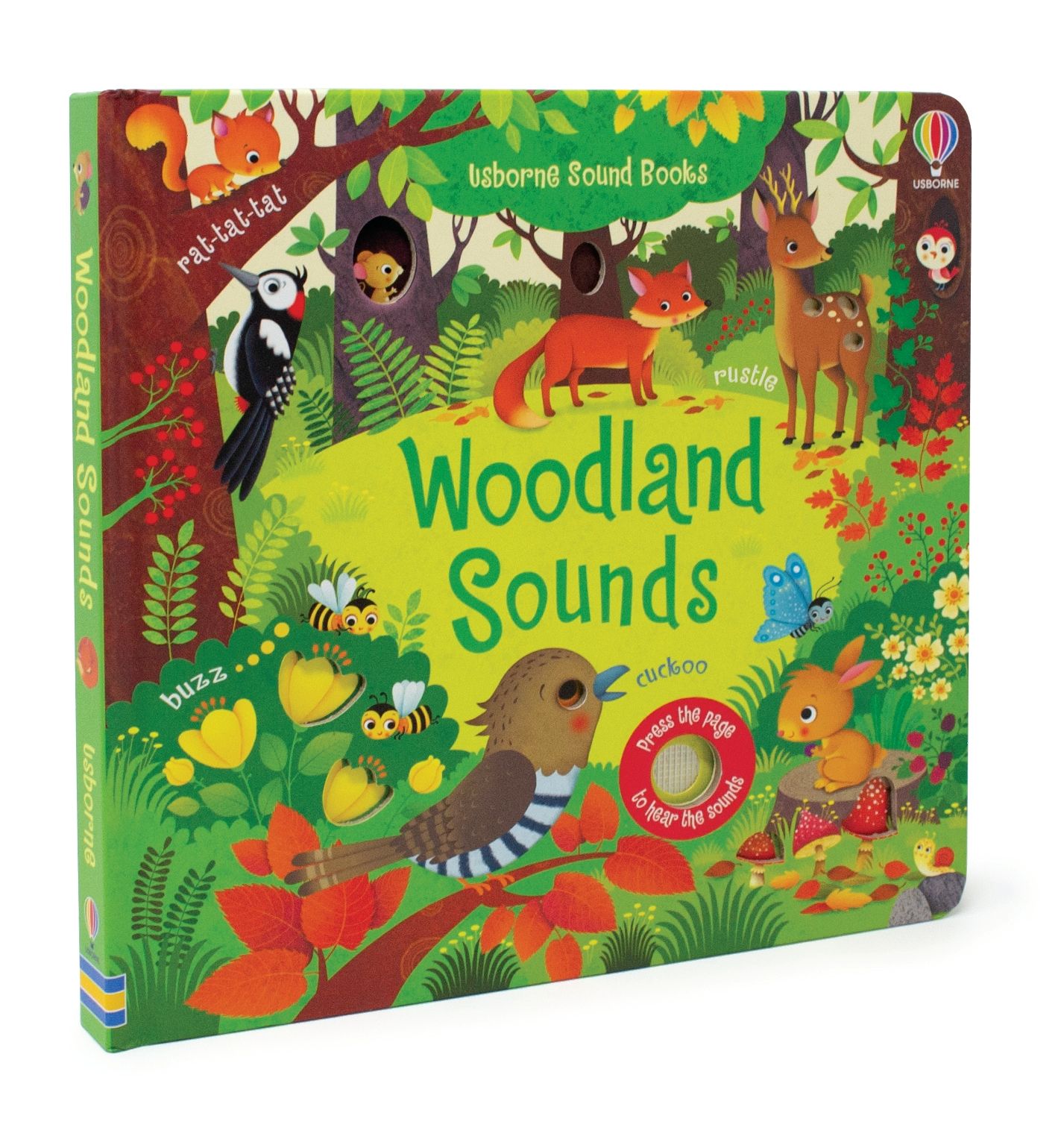 Carte cu sunete - Woodland Sounds, Usborne