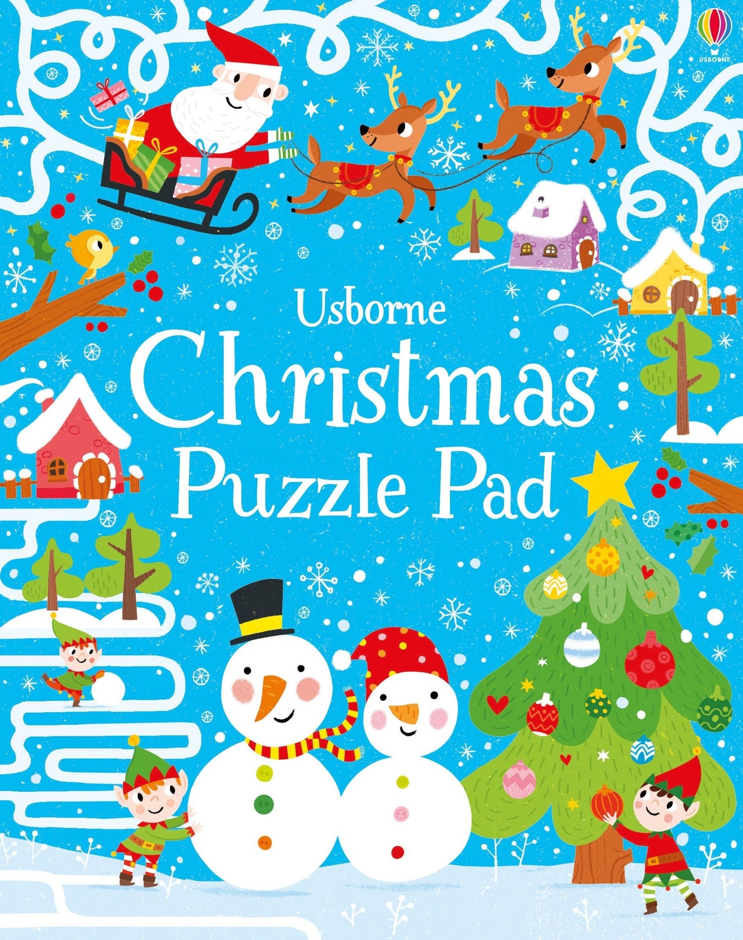 Carte copii de activitati - Christmas Puzzle Pad, Usborne