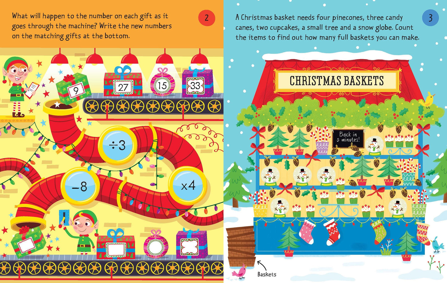 Carte copii de activitati - Christmas Puzzle Pad, Usborne