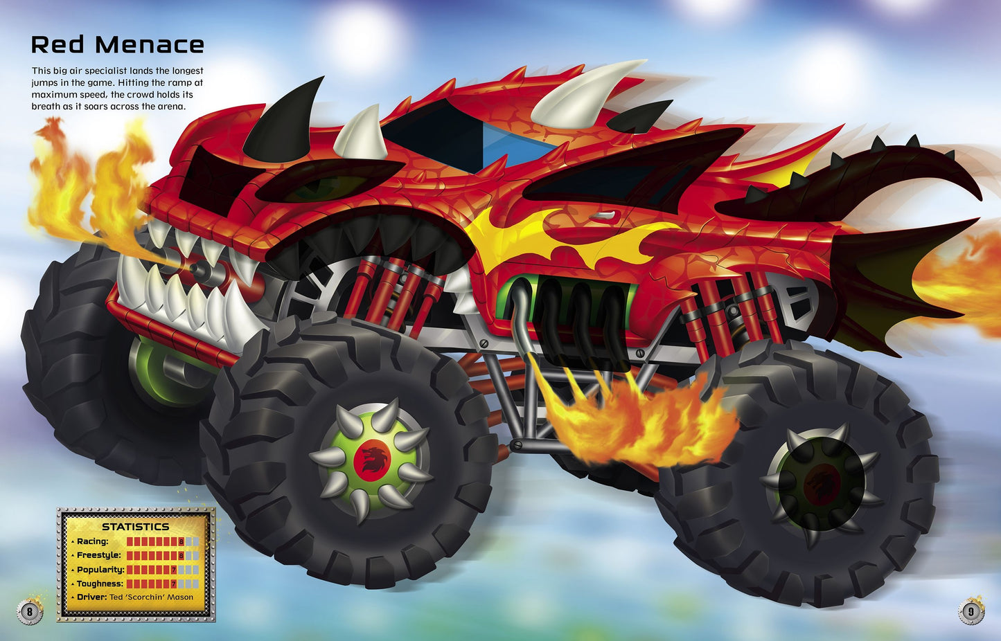 Carte stickere - Build Your Own Monster Trucks Sticker Book, Usborne