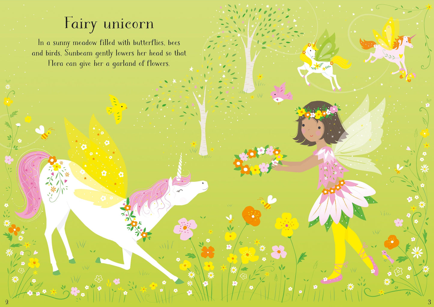 Carte stickere - Little Sticker Dolly Dressing Unicorns, Usborne