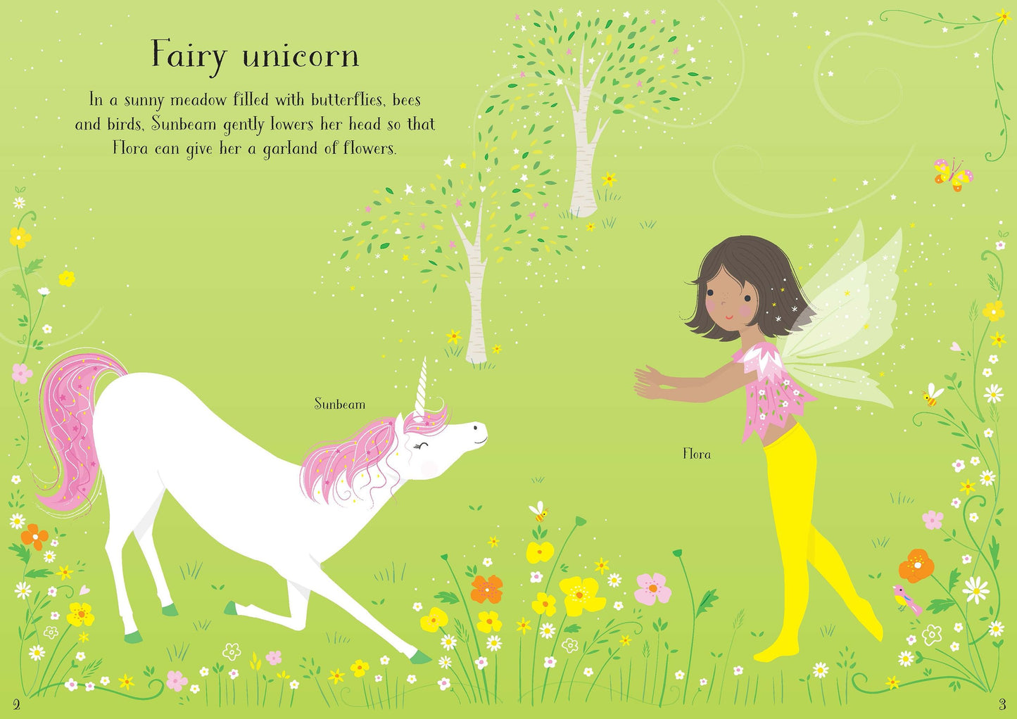Carte stickere - Little Sticker Dolly Dressing Unicorns, Usborne