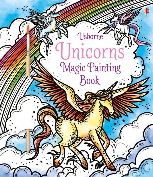 Carte pictura cu apa - Magic Painting Unicorns, Usborne
