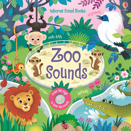 Carte sunete - Zoo Sounds, Usborne