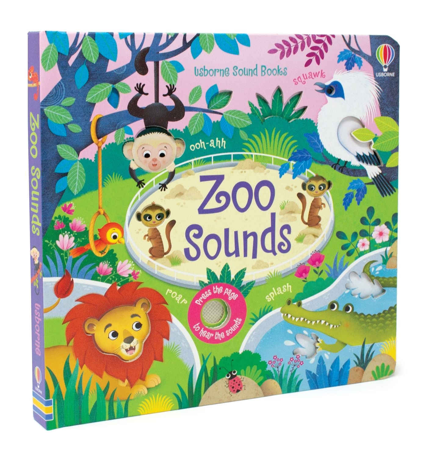 Carte sunete - Zoo Sounds, Usborne
