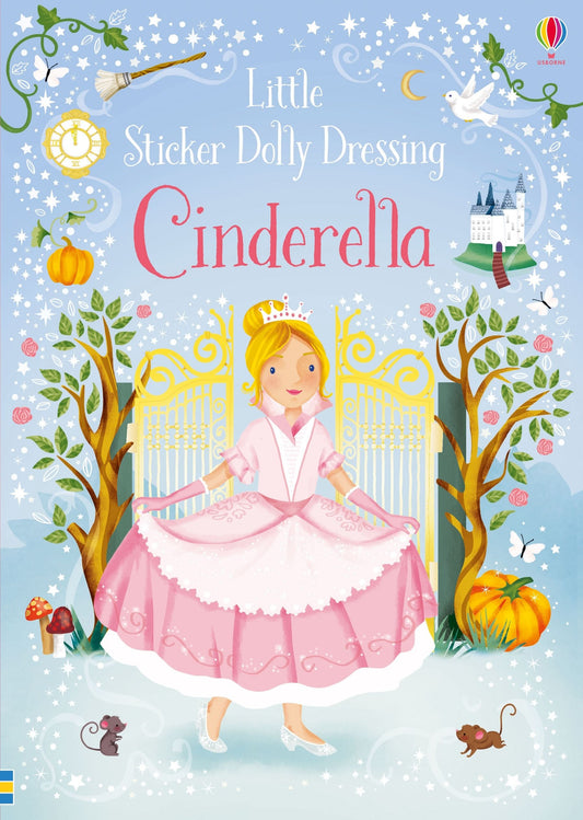 Carte stickere - Sdd Little Sticker Dolly Dressing Cinderella, Usborne