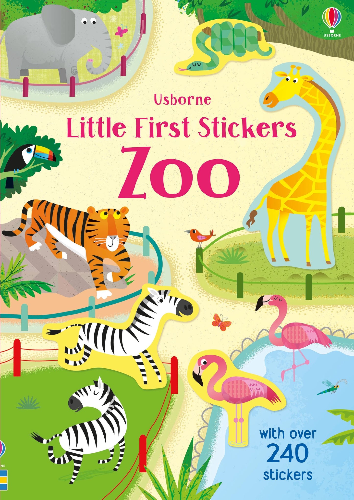 Carte stickere - Little First Stickers Zoo, Usborne