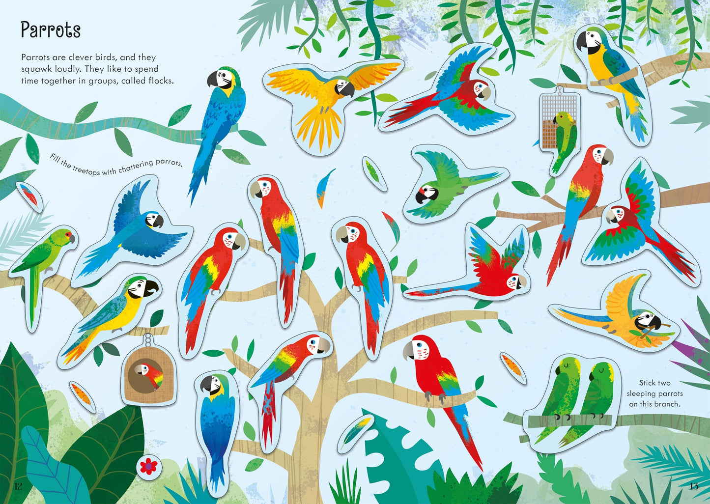 Carte stickere - Little First Stickers Zoo, Usborne
