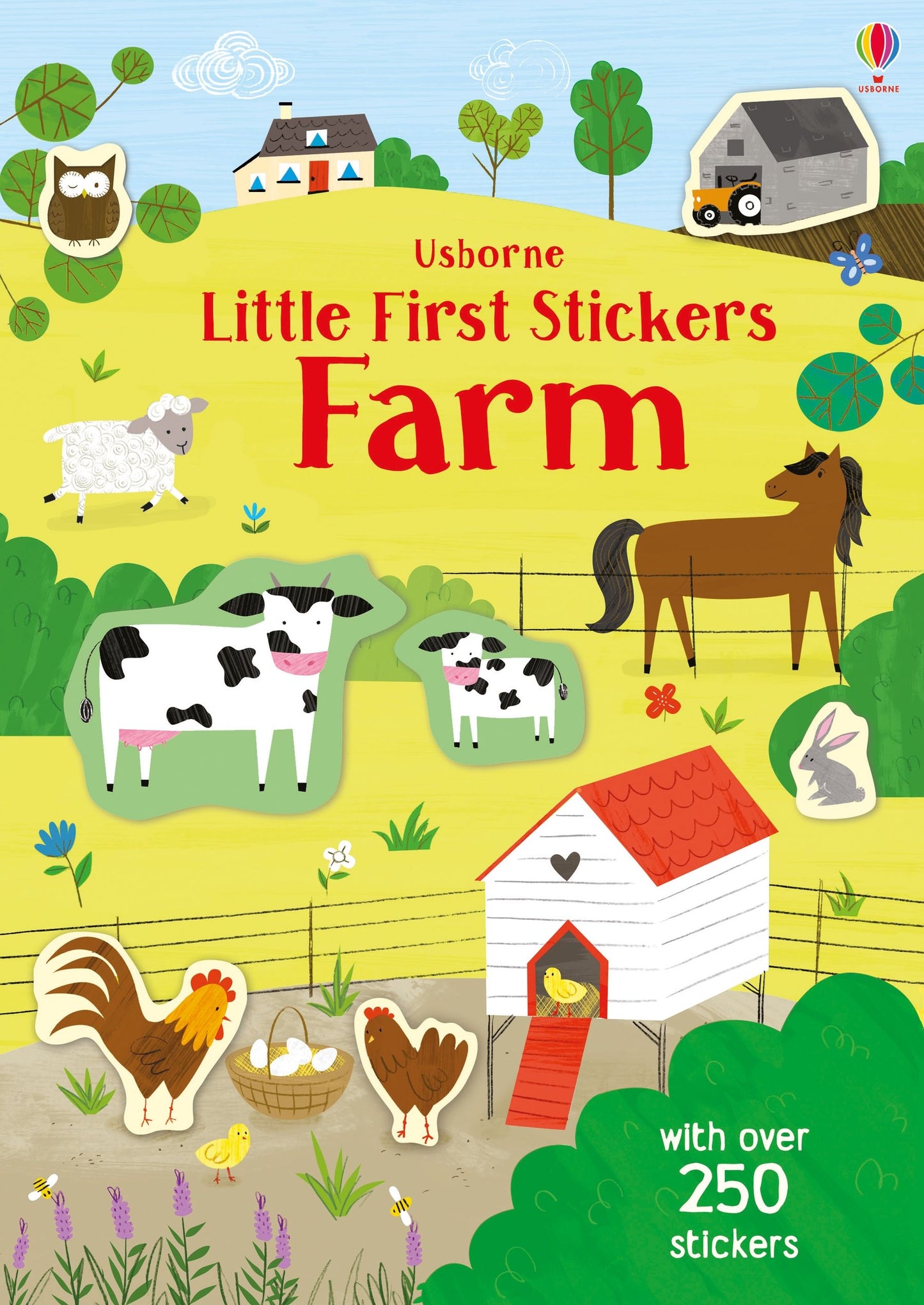 Carte stickere - Little First Stickers Farm, Usborne