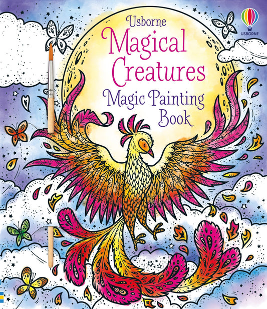 Carte pictura cu apa - Magical Creatures Magic Painting Book, Usborne