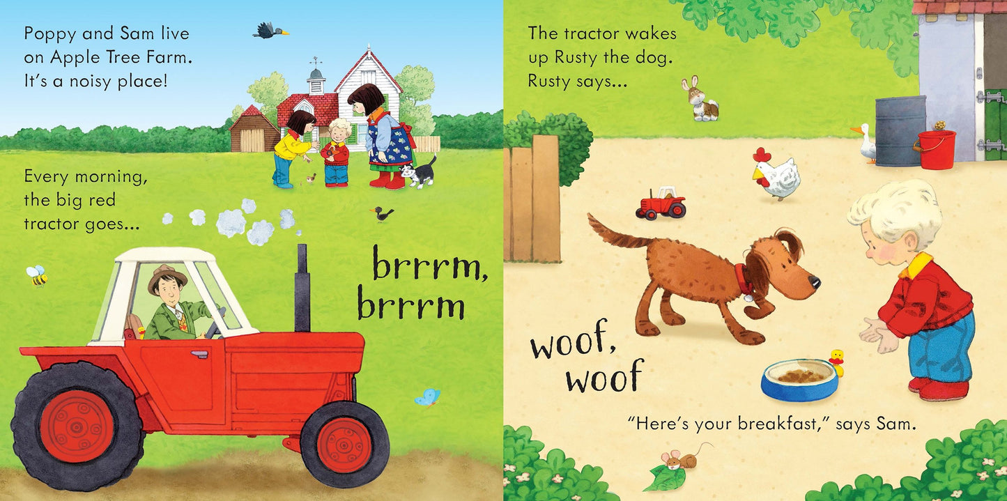Carte sunete - Poppy and Sam's Animal Sounds, Usborne