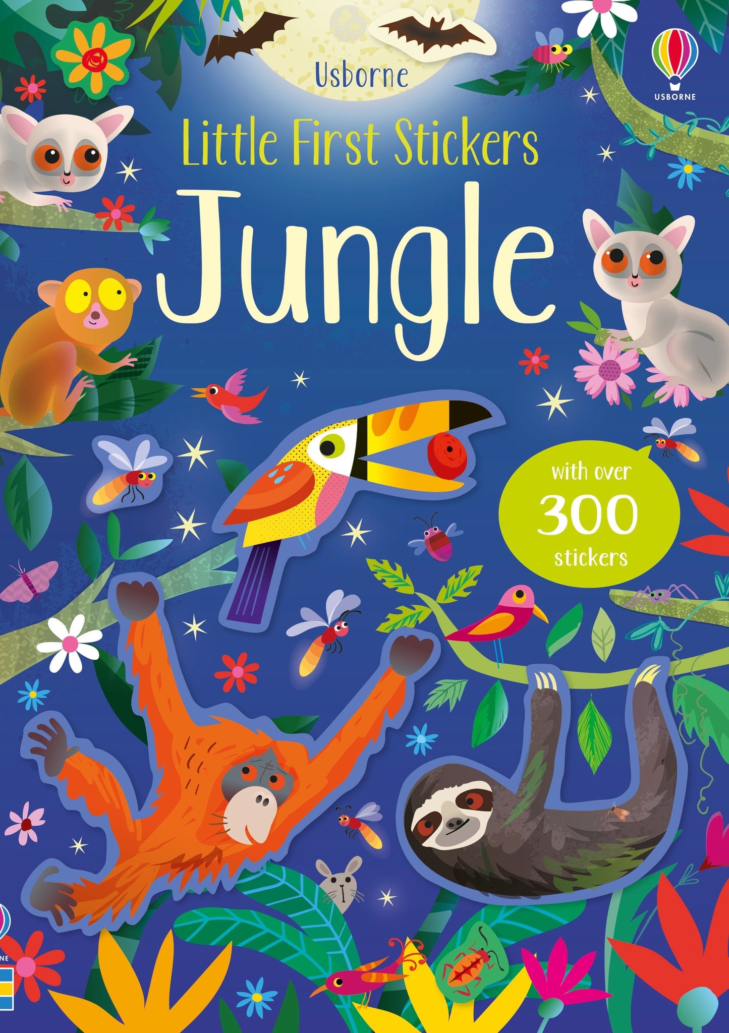 Carte stickere - Little First Stickers Jungle, Usborne