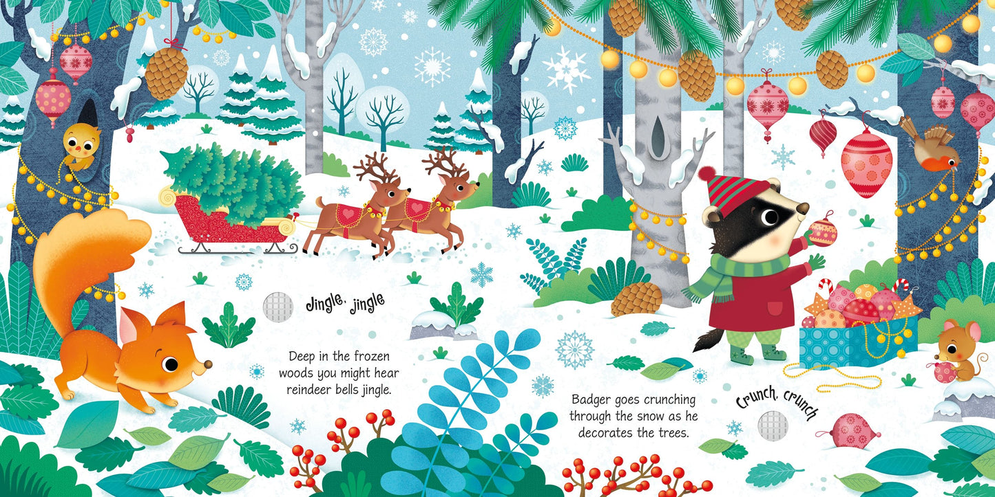 Carte cu sunete - Winter Wonderland Sound Book, Usborne